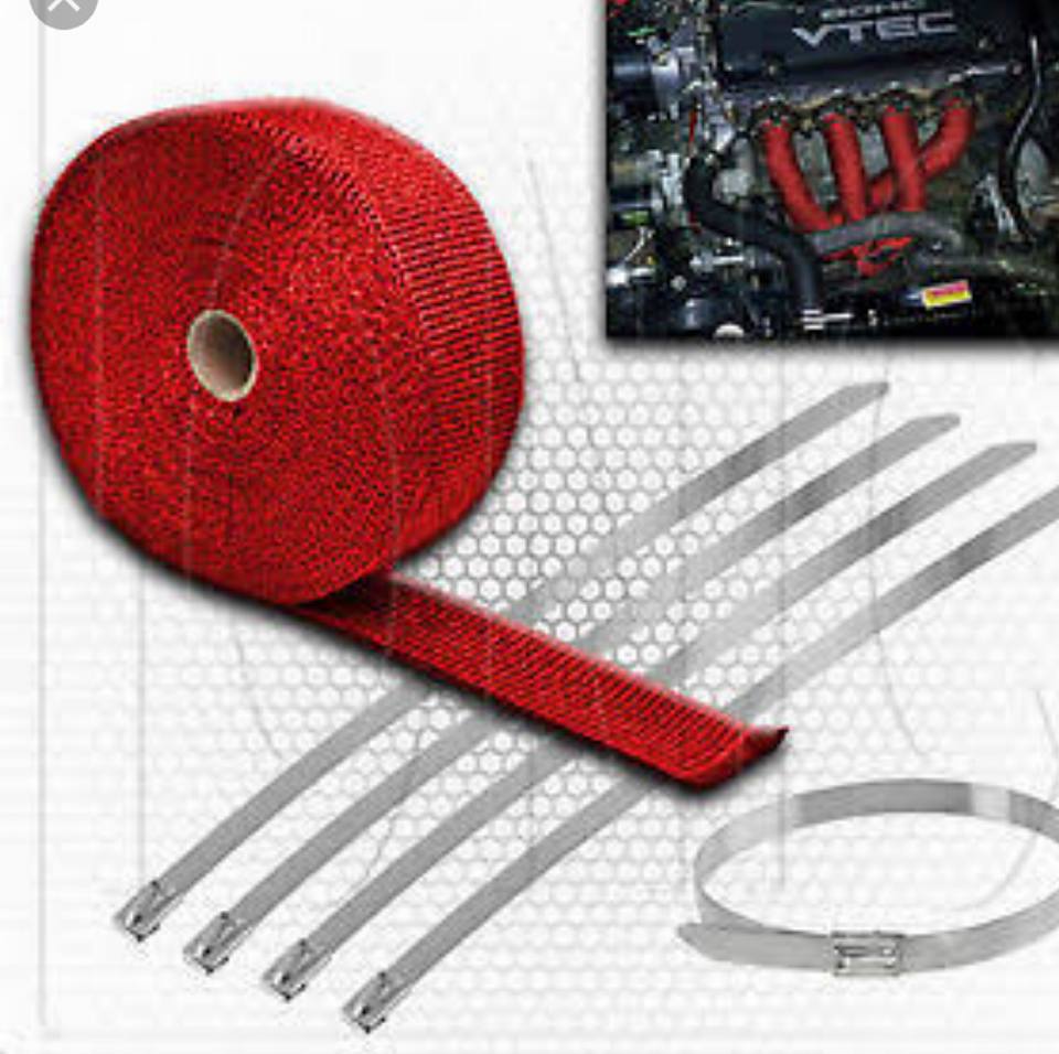 HEAT WRAP 10 METER A RED COLOR XTreme Auto Mart